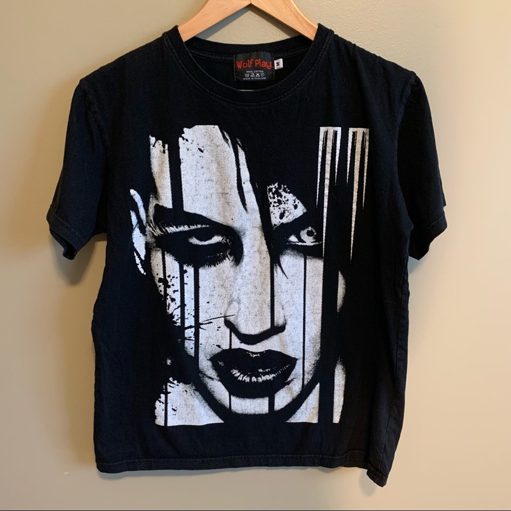 Marilyn Manson Black T-shirt Size M